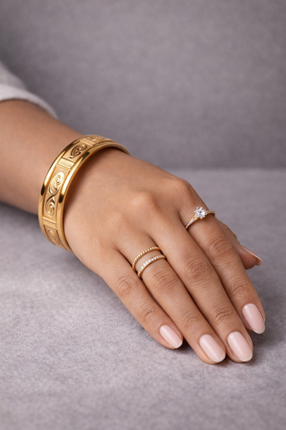 Micro Gold Plated Bangles