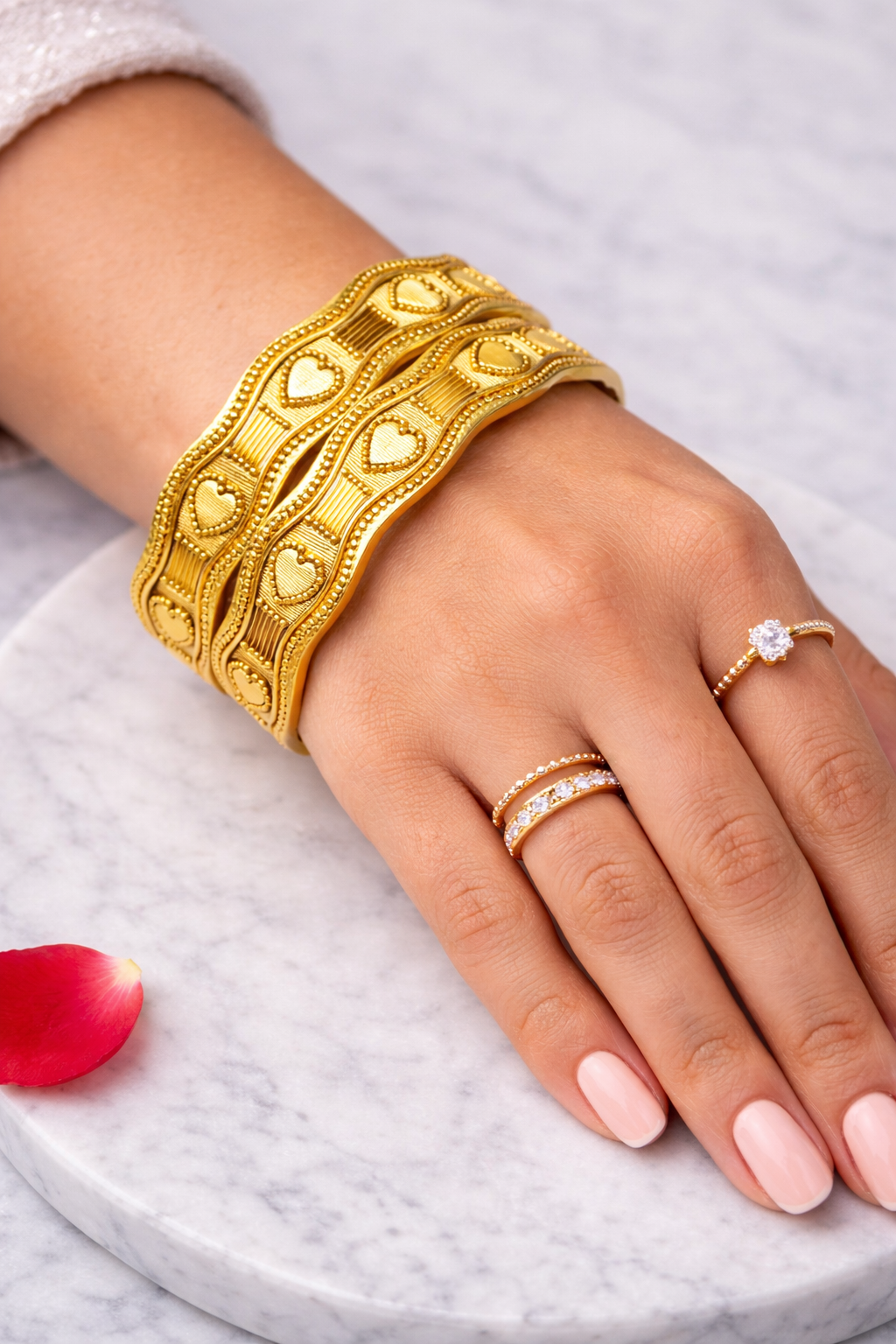 Micro Gold Plated Bangles