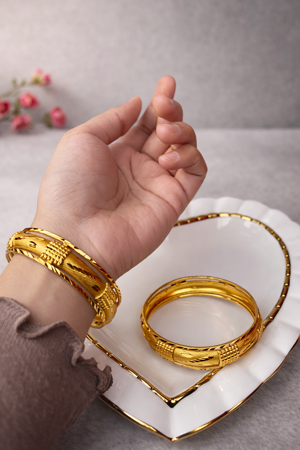 Micro Gold Plated Bangles