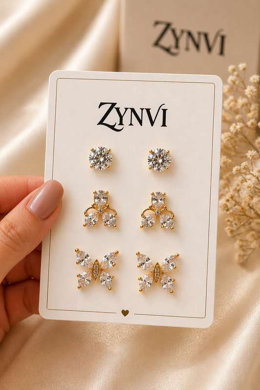 Everyday Spark Anti-Tarnish Stud Set