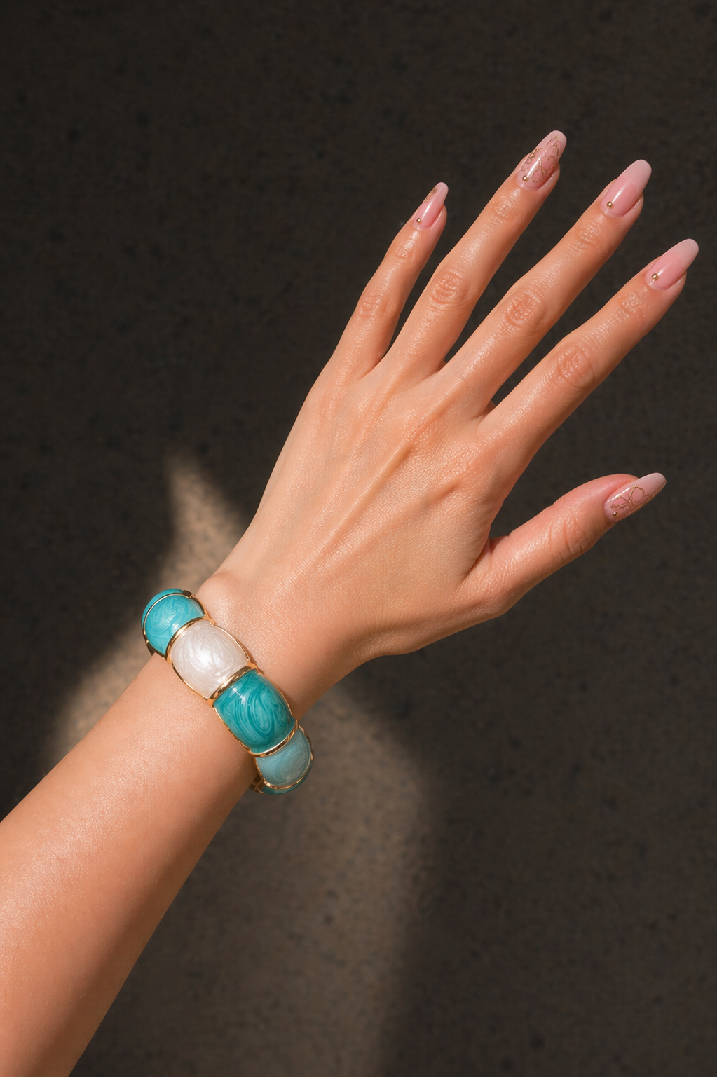 Ocean Pearl Anti-Tarnish Ceramic Bracelet