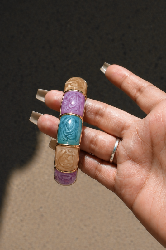Pastel Grace Anti-Tarnish Ceramic Bracelet