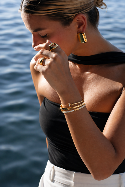 Crystal Luxe Anti-Tarnish Designer Bracelet