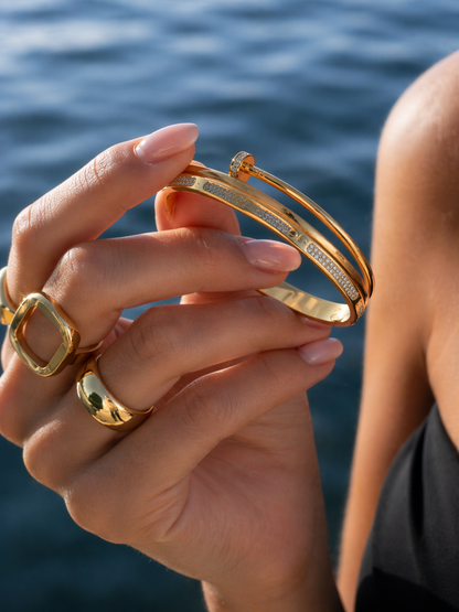 Crystal Luxe Anti-Tarnish Designer Bracelet