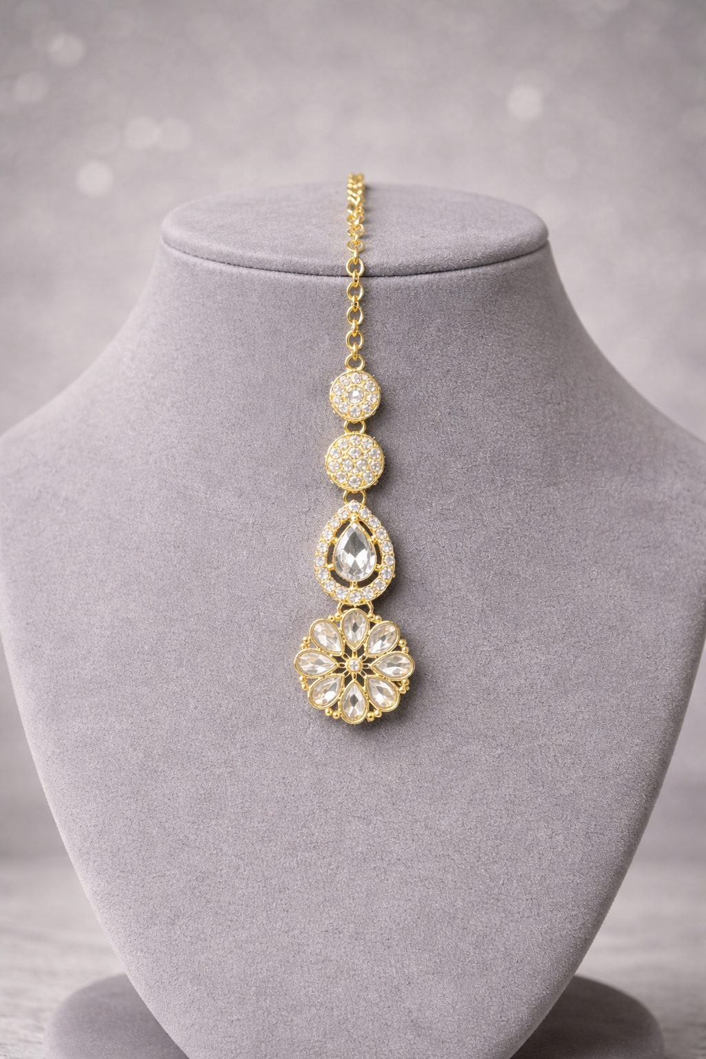 Premium Choker Necklace Set with Earrings